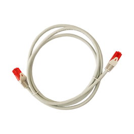 Câble réseau UTP Cat.6 RJ45 Cuivre LSZH Gris 2m [E3-56034]