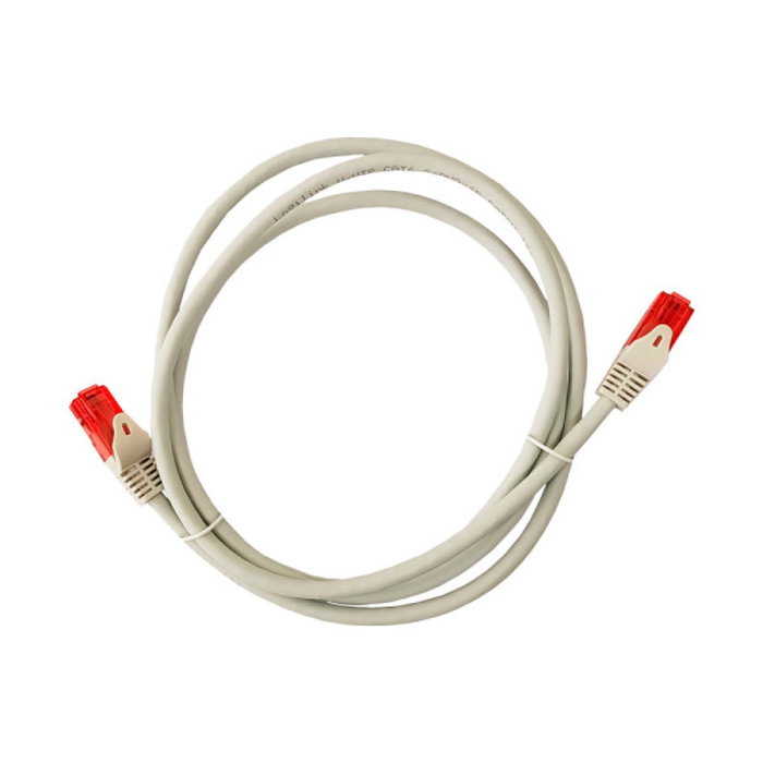 Câble réseau UTP Cat.6 RJ45 Cuivre LSZH Gris 2m [E3-56034]