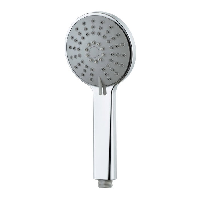 Edm Réf. EDM Poignée de douche anticalcaire Round 3 fonctions chromé ABS ø10,3x3x23,5cm Edm Réf. EDM Poignée de douche anticalcaire Round 3 fonctions chromé ABS ø10,3x3x23,5cm