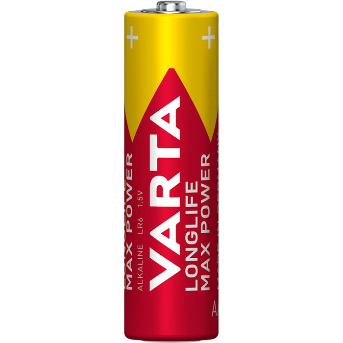 Varta Longlife Max Power AA LR06 - Pack de 4 piles alcalines Varta Longlife Max Power AA LR06 - Pack de 4 piles alcalines