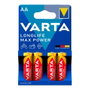Varta Longlife Max Power AA LR06 - Pack de 4 piles alcalines