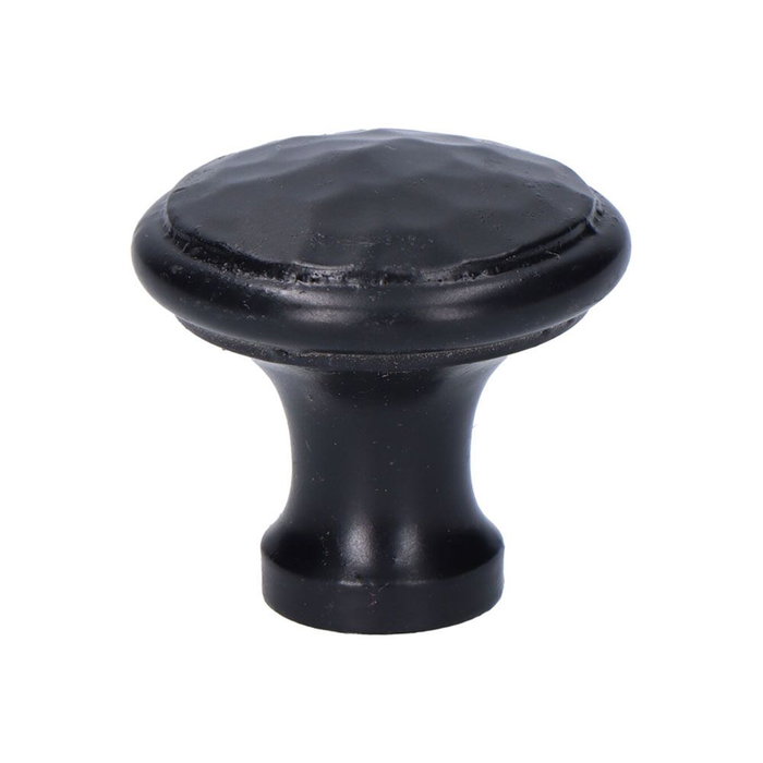Edm Pomo de porte en fer, finition noire, 32 mm Edm Pomo de porte en fer, finition noire, 32 mm