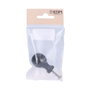Edm Pomo de porte en forme de boule, fer noir, 25 mm