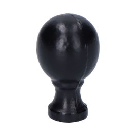 Edm Bouton de porte sphérique en fer noir 25 mm