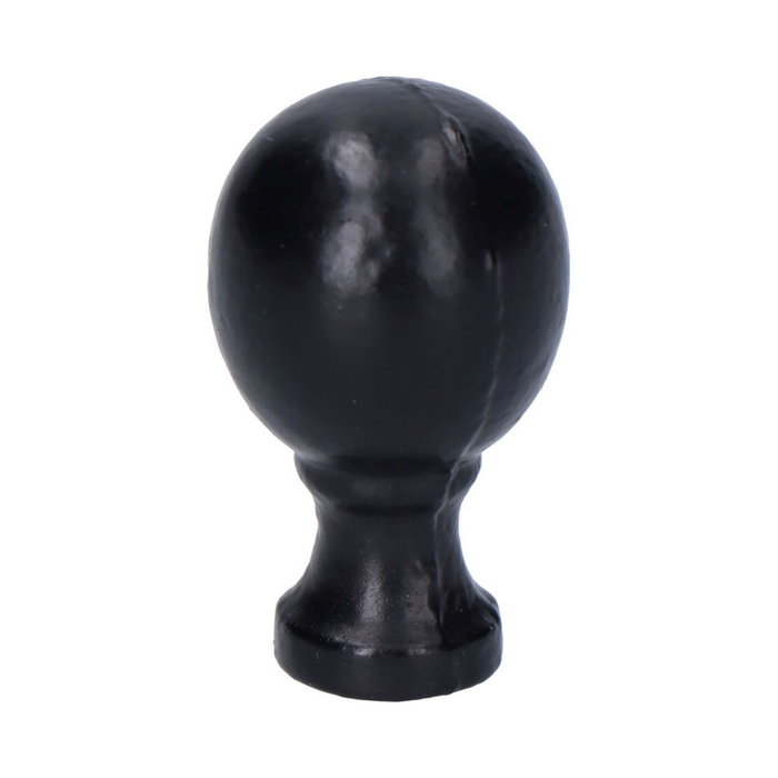 Edm Pomo de porte en forme de boule, fer noir, 25 mm Edm Pomo de porte en forme de boule, fer noir, 25 mm