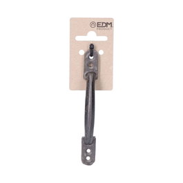 Edm Tirador de puerta en acier, nickel mat, 120 mm