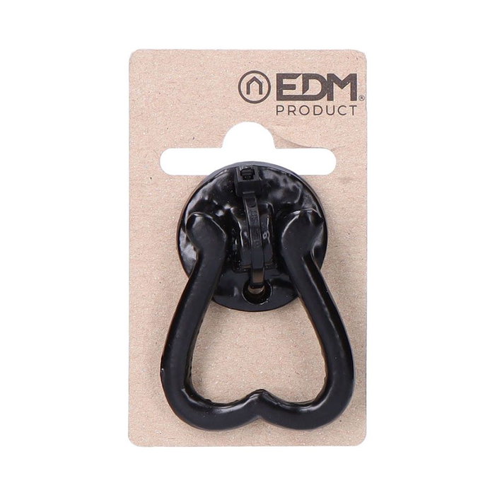 Edm Tirador de puerta tipo péndulo, acero negro, 35 mm Edm Tirador de puerta tipo péndulo, acero negro, 35 mm