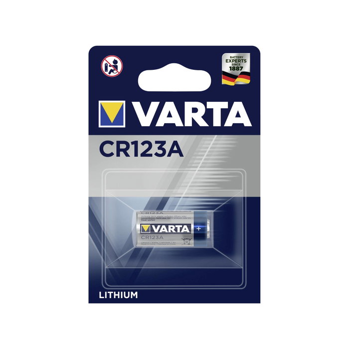 Varta CR123A 3V Lithium Varta CR123A 3V Lithium