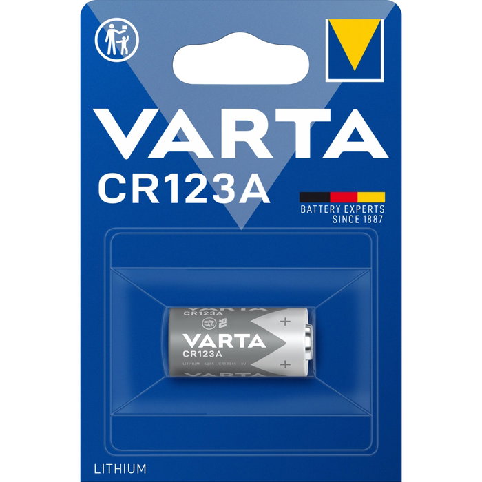 Varta CR123A 3V Lithium Varta CR123A 3V Lithium