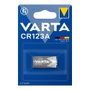 Varta CR123A Pile Lithium 3V - Ø17x34,5mm - Non Rechargeable - Blister 1 Pièce