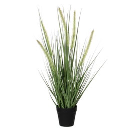 Mica Decorations Plante décorative Dogtail en PVC avec pot