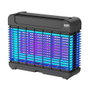 Edm 31,6x10x26,3cm Mata-insectes professionnel électronique LED noir 10W 100m² 220-240V