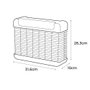 Edm 31,6x10x26,3cm Mata-insectes professionnel électronique LED noir 10W 100m² 220-240V