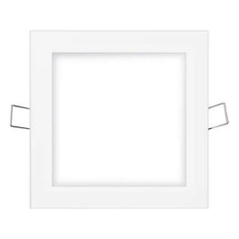 Edm Mini downlight LED encastrable carré 6W 6400K blanc
