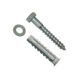Fischer Kit de chevilles WL Ø7 x 60 mm et vis Ø7 x 65 mm, 4 pièces
