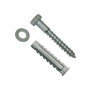 Fischer Kit de chevilles WL Ø7 x 60 mm et vis Ø7 x 65 mm, 4 pièces