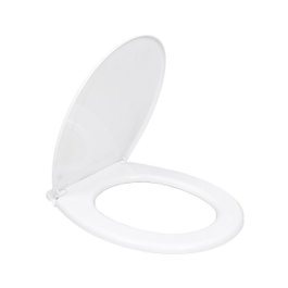 Edm Tapa wc basic blanca avec visserie
