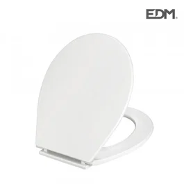 Top Tapa WC Couvercle de WC Blanc avec Vis - 1390g - Référence E3-01511