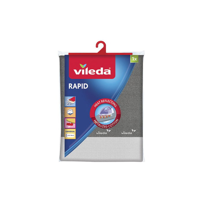 Vileda Funda métallique rapid pour table à repasser 110 x 30 cm à 130 x 45 cm