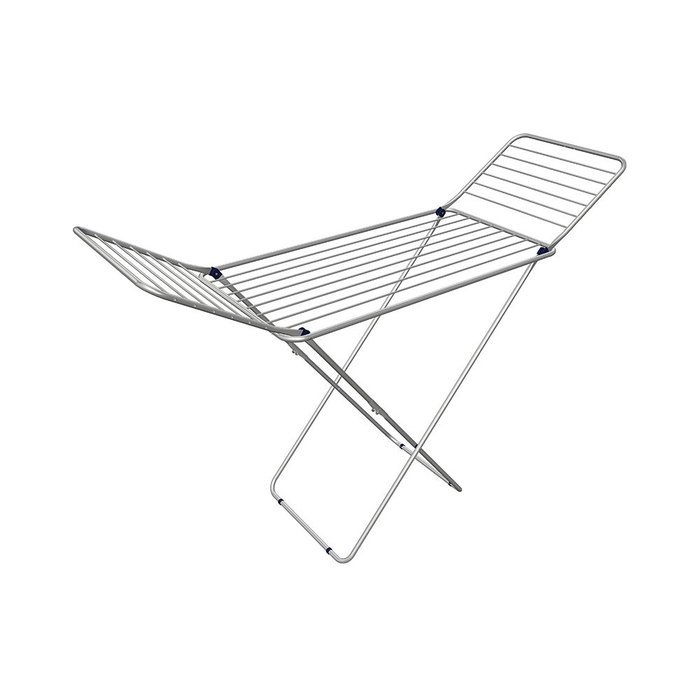 Séchoir Pliable Gimi Alucom X Legs Argenté Acier Aluminium (20 m) Séchoir Pliable Gimi Alucom X Legs Argenté Acier Aluminium (20 m)