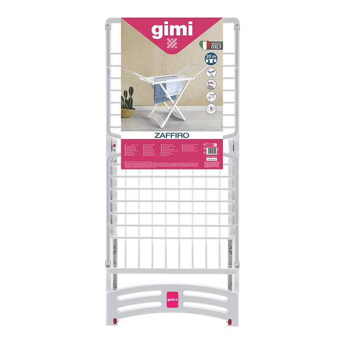 Gimi Zaffiro x - Séchoir blanc 20 m Gimi Zaffiro x - Séchoir blanc 20 m