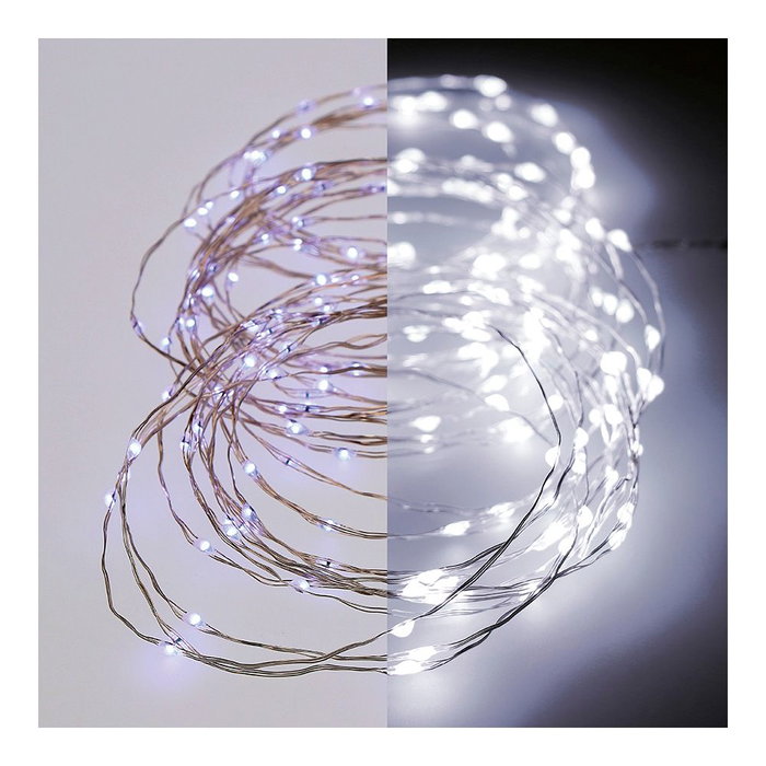 Guirlande lumineuse LED Lumineo Argenté 5 m 12 m 14 m