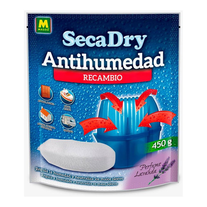 Massó Recambio secadry antihumedad 450 g Massó Recambio secadry antihumedad 450 g