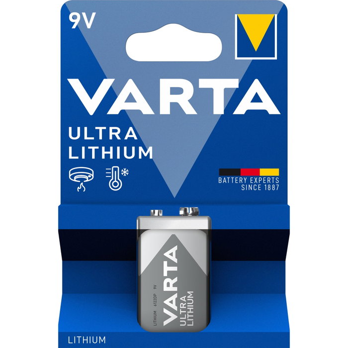 Varta Ultra lithium 9V 6LR61