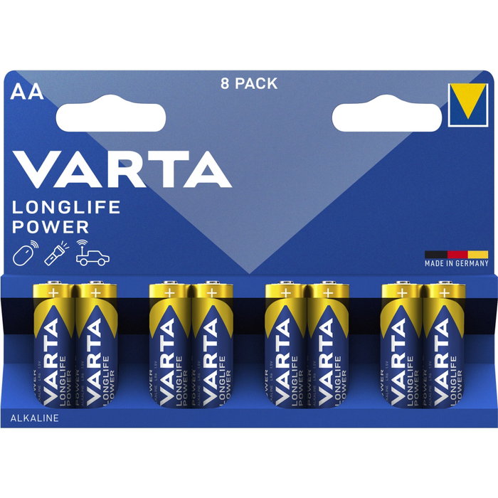 Varta Longlife Power AA LR06 - Pack de 8 unités Varta Longlife Power AA LR06 - Pack de 8 unités