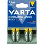 Varta Pila recargable Accu AAA HR03 800 mAh - 4 unités