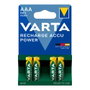 Varta Accu Power AAA HR03 800 mAh - Pack de 4 piles rechargeables