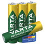 VARTA 56703101404 Piles Rechargeables Ni-MH HR03 AAA 800 mAh Accu Power - Lot de 4 Unités