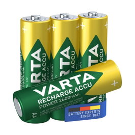 Varta Accu Power AA 2600mAh HR06 - Lot de 4