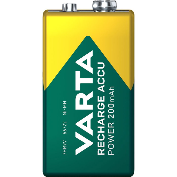Varta Pile rechargeable Accu Power 9V 200 mAh