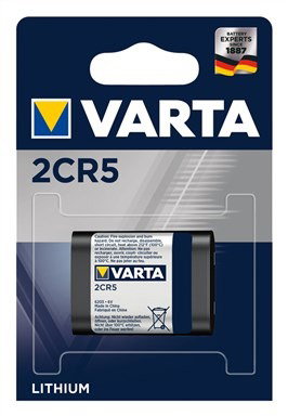 Varta 2CR5 pile lithium 6 V, 1400 mAh