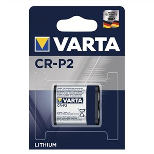 Varta 6204301401 Pile photo au lithium CR-P2 1450mAh pour appareil photo analogique et numérique Varta 6204301401 Pile photo au lithium CR-P2 1450mAh pour appareil photo analogique et numérique