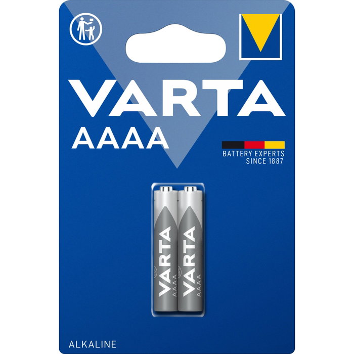 Varta Pilas Alcalinas AAAA LR8D425 1,5 V, 2 unités Varta Pilas Alcalinas AAAA LR8D425 1,5 V, 2 unités