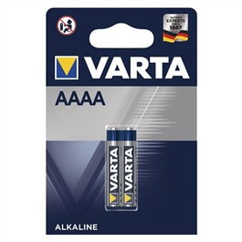 Varta 4061101402 - Piles alcalines LR8D425 AAAA 640mAh 2 pièces - Pour télécommandes, Bluetooth et petits appareils électroniques