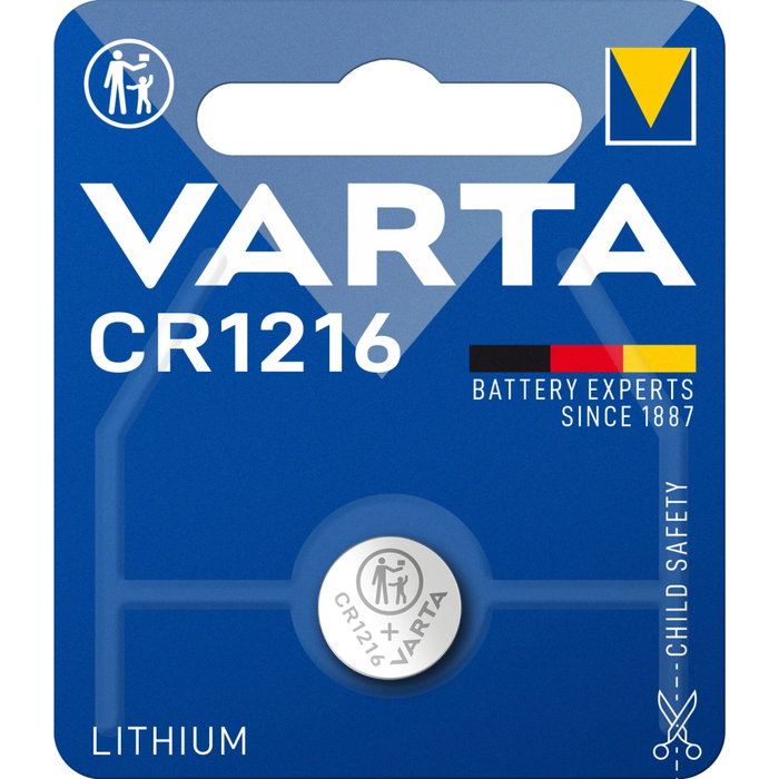 Varta Micro pile bouton au lithium CR1216 3V Varta Micro pile bouton au lithium CR1216 3V