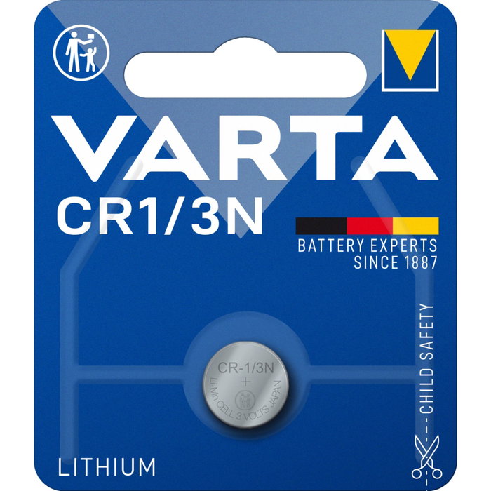 Varta Pile bouton lithium CR1/3N 3V 170mAh Varta Pile bouton lithium CR1/3N 3V 170mAh