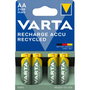 Varta Pilas Rechargeables AA Ni/MH 2100mAh Recycled (Lot de 4)