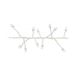 Guirlande lumineuse type espino blanc chaud 100 LED 1 m