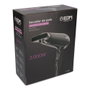 Edm Secateur de cheveux 2000W Noir - Professionnel avec 3 températures et buse de précision