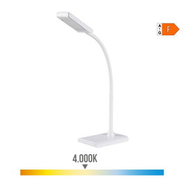 Edm Flexo LED Bureau 7W 400lm 4000K Blanc 13 x 9 x 33 cm