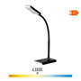 Edm Flexo LED Bureau 7W 400lm 4000K Lumière du Jour Noir 9x13x33cm