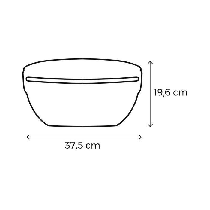 Edm Attrape-insectes avec plaque adhésive, usage intérieur, 18W, 80 m², blanc, 37,5 x 19,6 x 15,5 cm