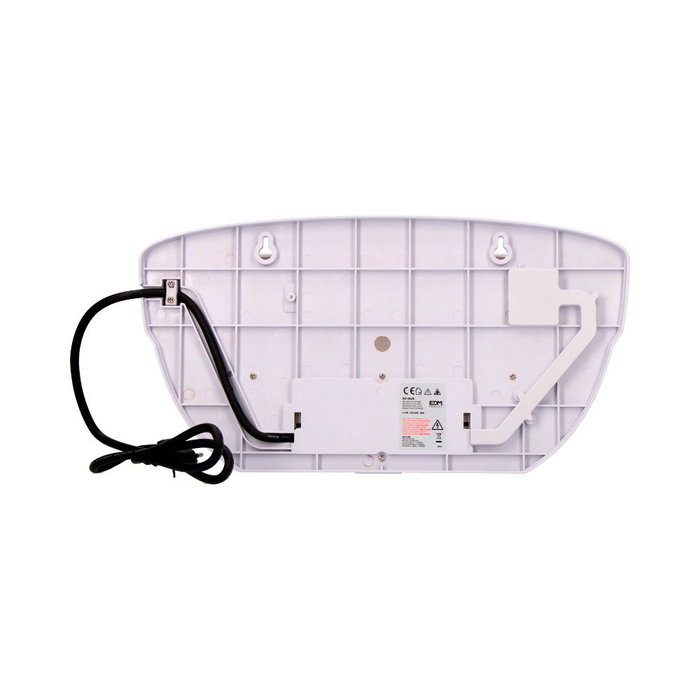 Edm Attrape-insectes avec plaque adhésive, usage intérieur, 18W, 80 m², blanc, 37,5 x 19,6 x 15,5 cm