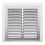 Fepre Grille de ventilation sans bordure en aluminium 200x200mm