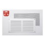 Grille de ventilation Fepre Blanc Moustiquaire