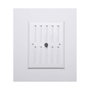 Fepre Grille de ventilation Blanc Réglable 130x170 mm